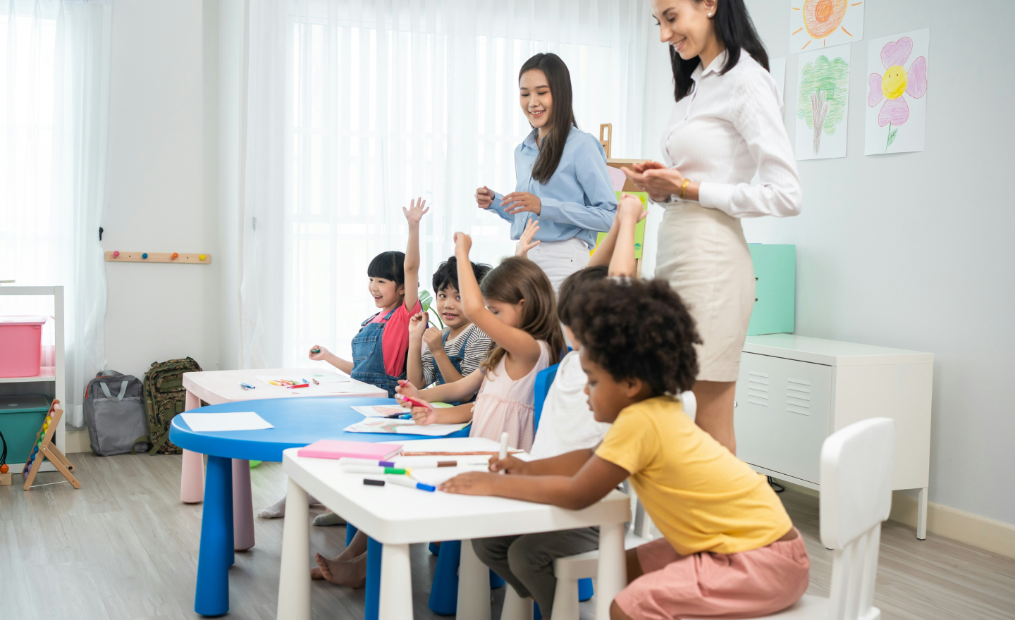 Children presenting